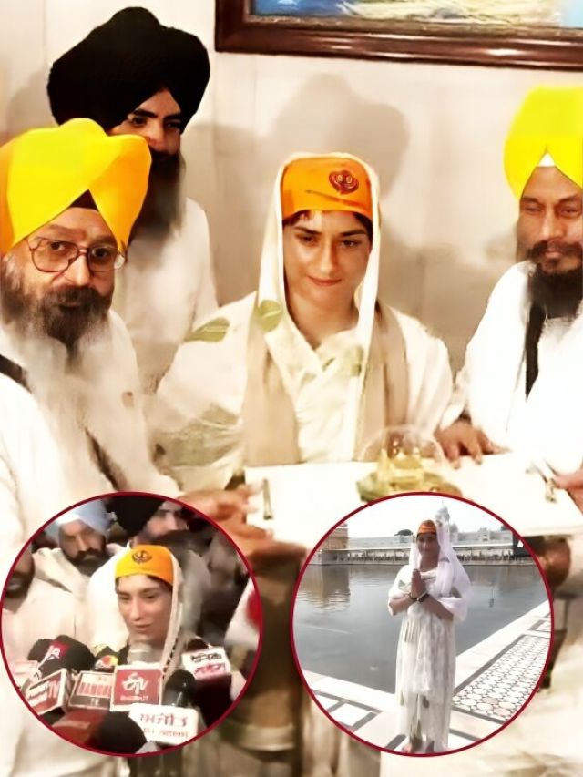 विनेश फोगाट पहुंचीं स्वर्ण मंदिर, कही दिल छूने वाली बात, बोलीं- मेरा मेडल...