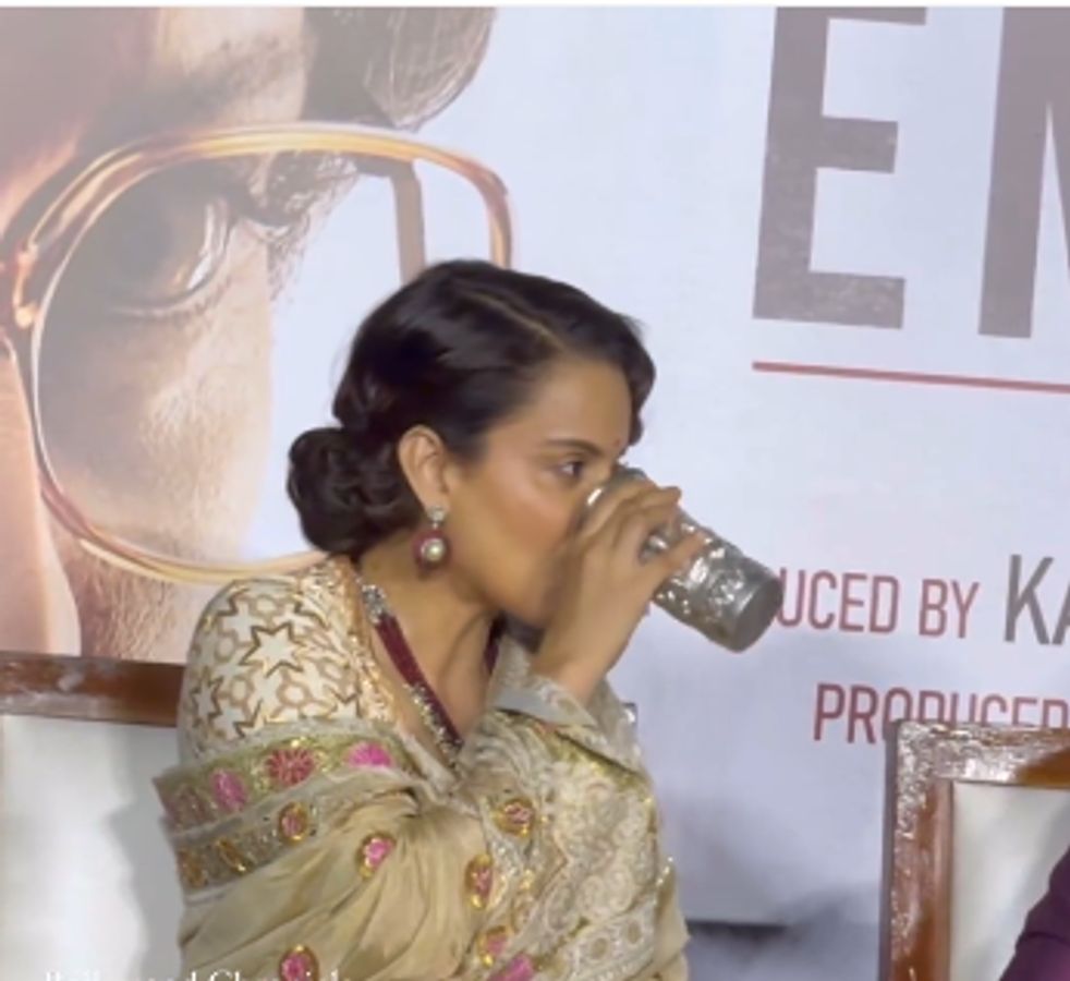 क्यों चांदी के गिलास में पानी पीती हैं कंगना? मां ने इस खास वजह से दिया है गिफ्ट - Kangana ranaut drinks water from silver glass reveals why mother advised her whenever