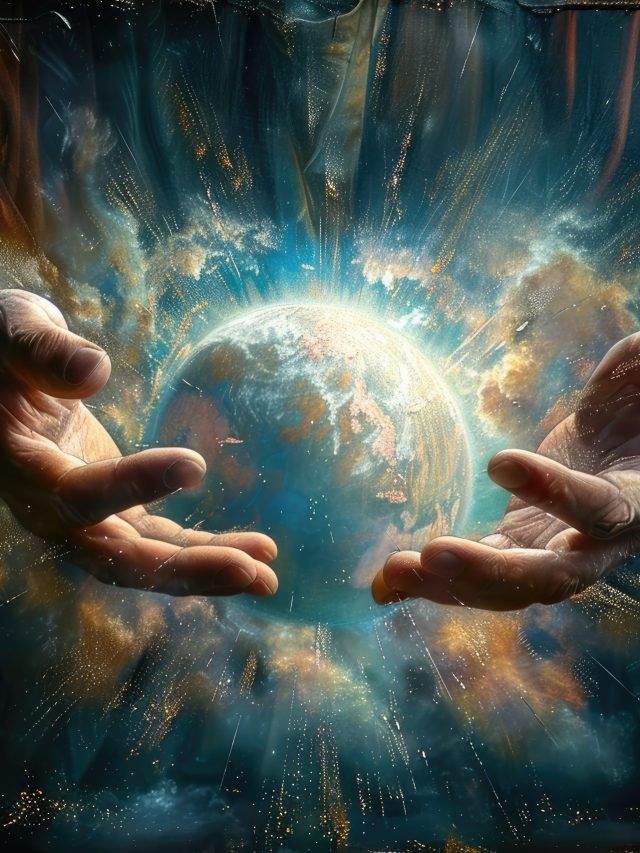 How universe was created according to Hinduism?