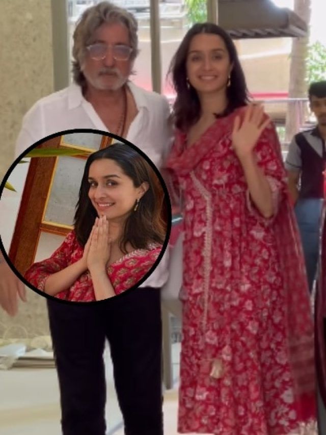 सादगी भरे अंदाज में 'बापू' संग स्पॉट हुईं श्रद्धा कपूर, पहना इतना सस्ता सूट, जानें कीमत