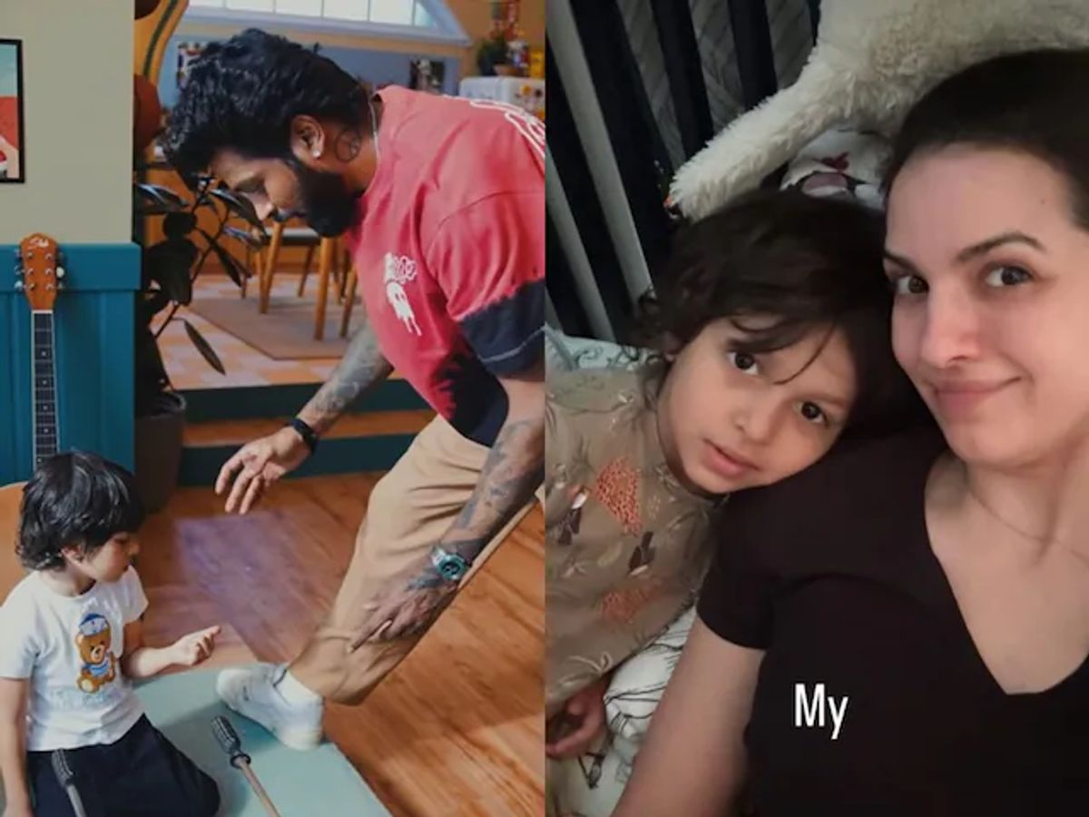 तलाक के बाद पहली बार बेटे से मिले हार्दिक, इंडिया छोड़ नताशा ने विदेश में  बसाया घर? - Hardik pandya met 4 year old son agastya first time after  divorce with wife