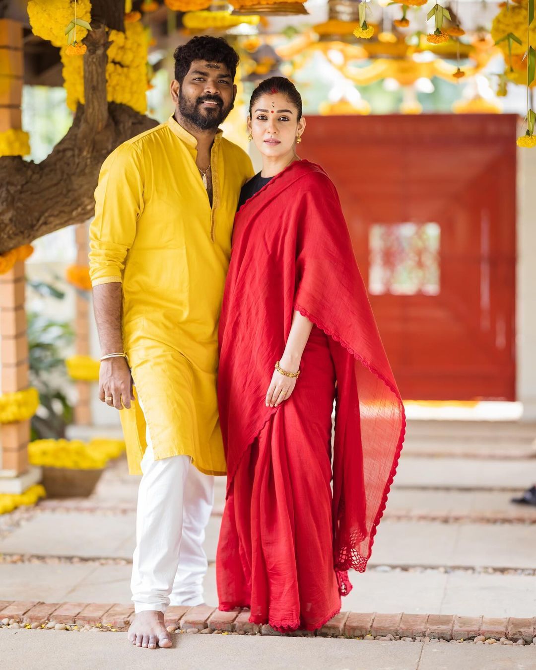 sachin and babi light blue dress Smart Looks Of Nayanthara In Modern Outfits