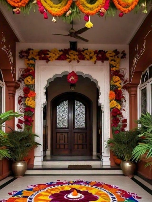 मुख्य द्वार के बाहर कर लें ये काम, हमेशा के लिए घर पर डेरा डालकर बैठ जाएंगी देवी लक्ष्मी