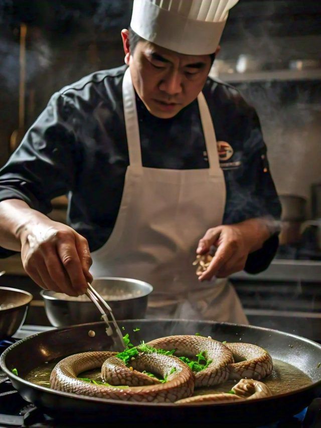 बाप रे... हर साल इतने टन सांप खा जाते हैं चीन के लोग!