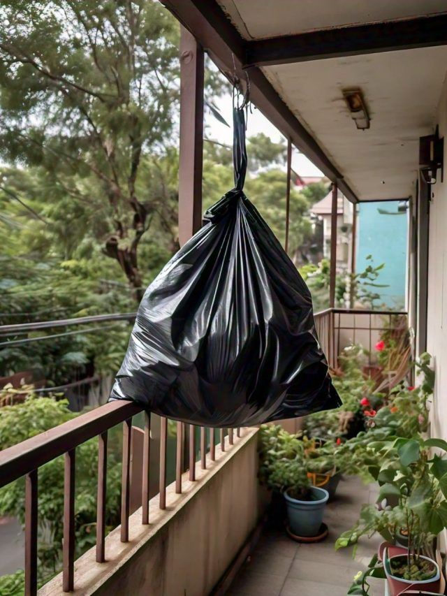 काली थैली में कागज भरकर बालकनी में क्यों टांग रहे लोग? क्या है ये 'टोटका'