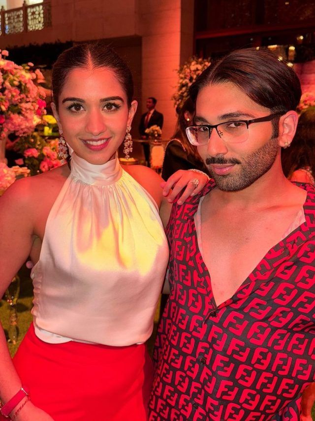 राधिका मर्चेंट का शादी के बाद ससुराल में पहला जन्मदिन...अनंत भी दिखे साथ, पहनी खास ड्रेस