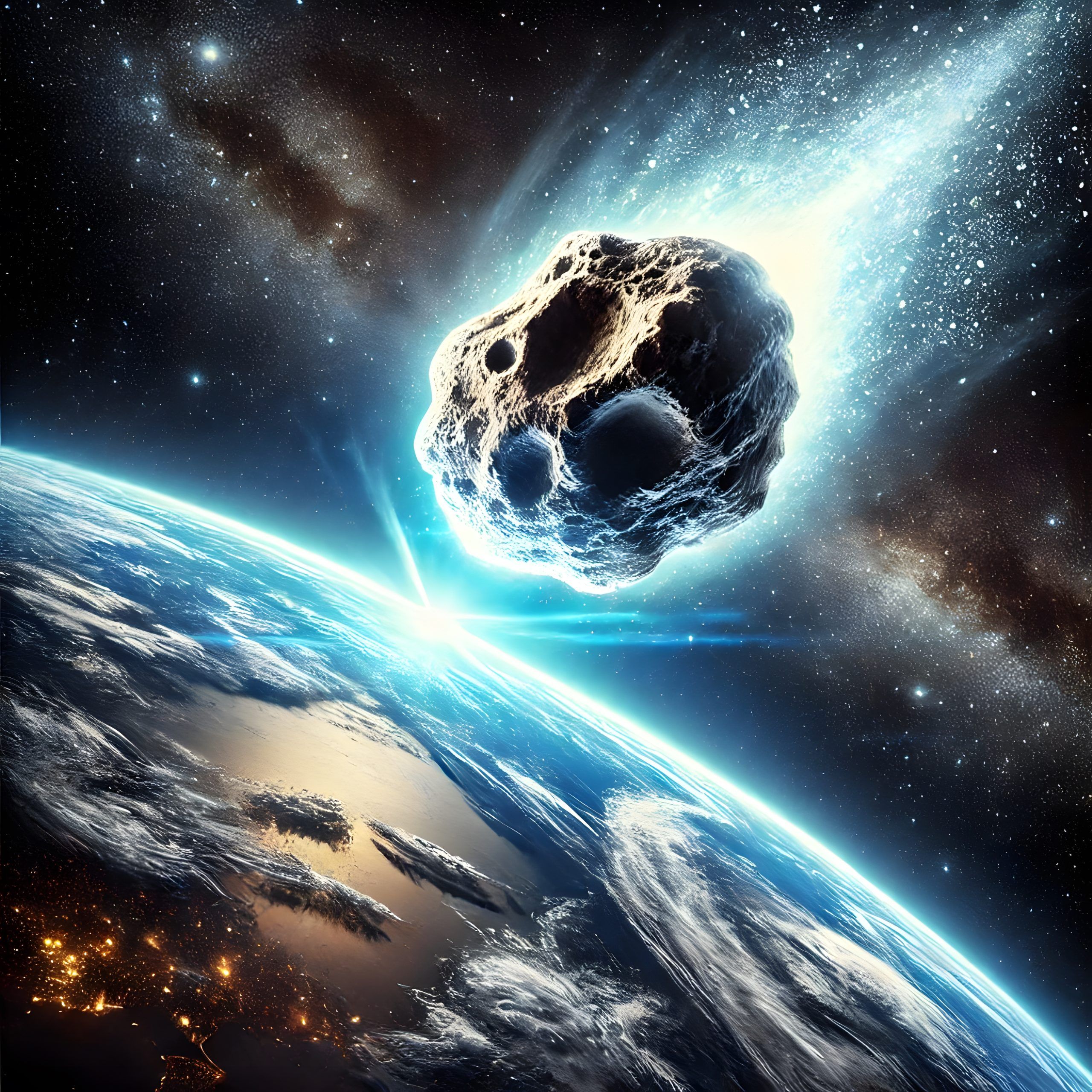 Astroid towards earth
