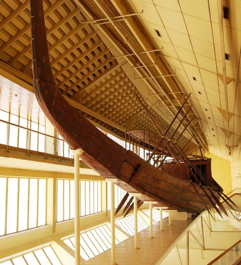 Pyramids of Giza: The Solar Boat Museum - Preservation Efforts