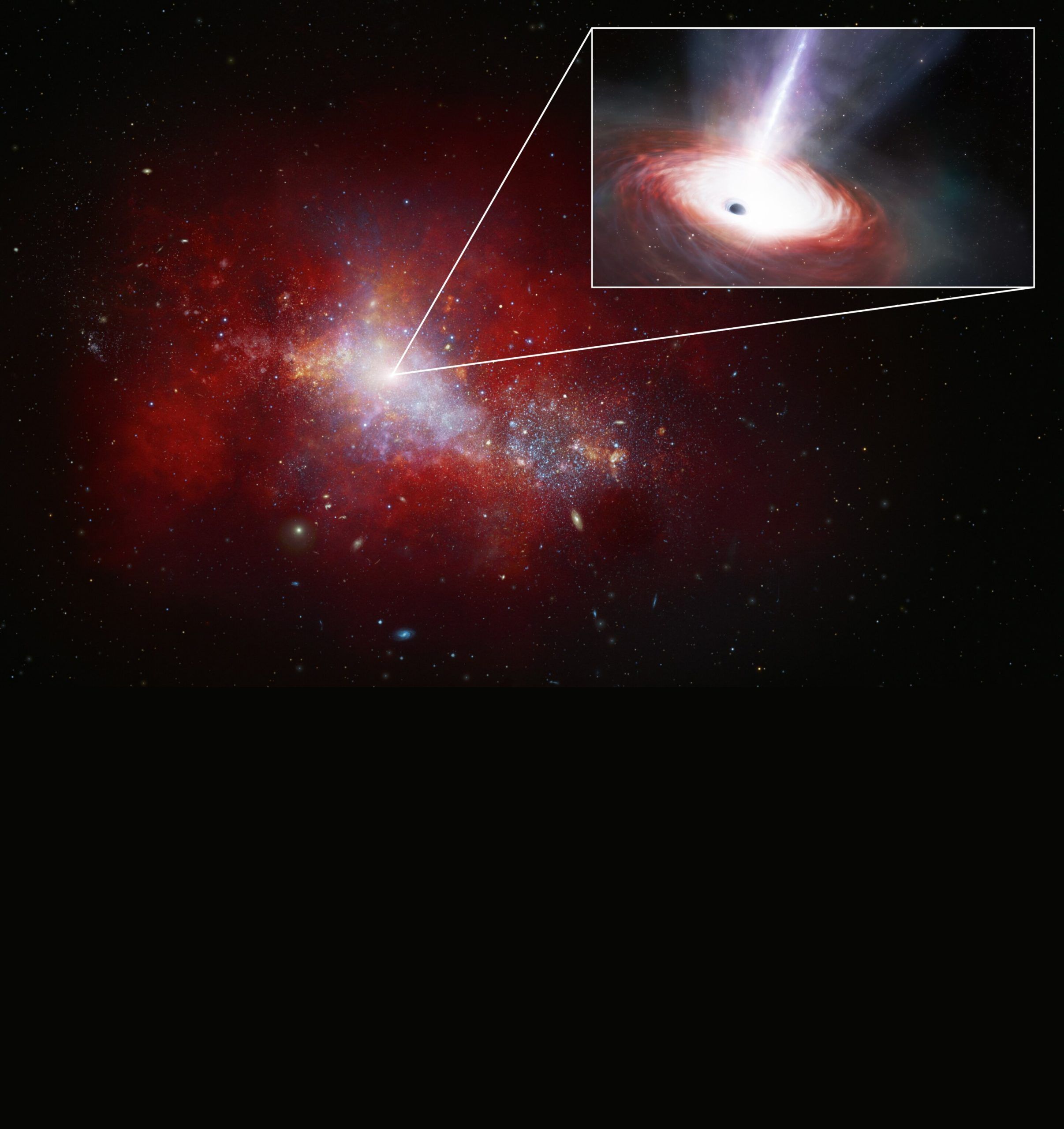 Space's darkest predator!': This Black Hole is ravaging matter at