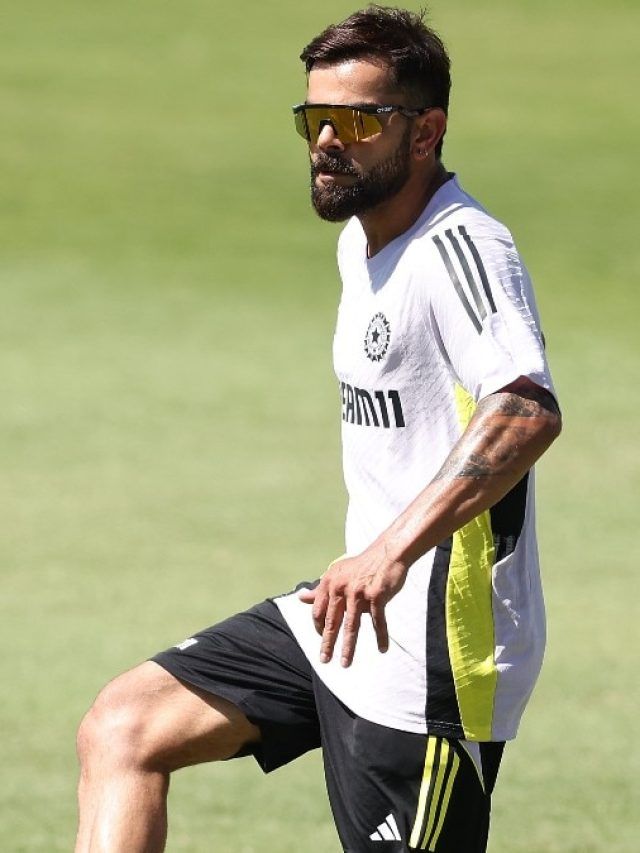 कोहली की बैटिंग देखने फैन्स ने पार की हदें, काले पर्दे भी बेकार, VIDEO