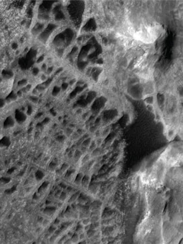 'Spiders on Mars':NASA's Curiosity rover stumbles upon an eerie find on the Red Planet