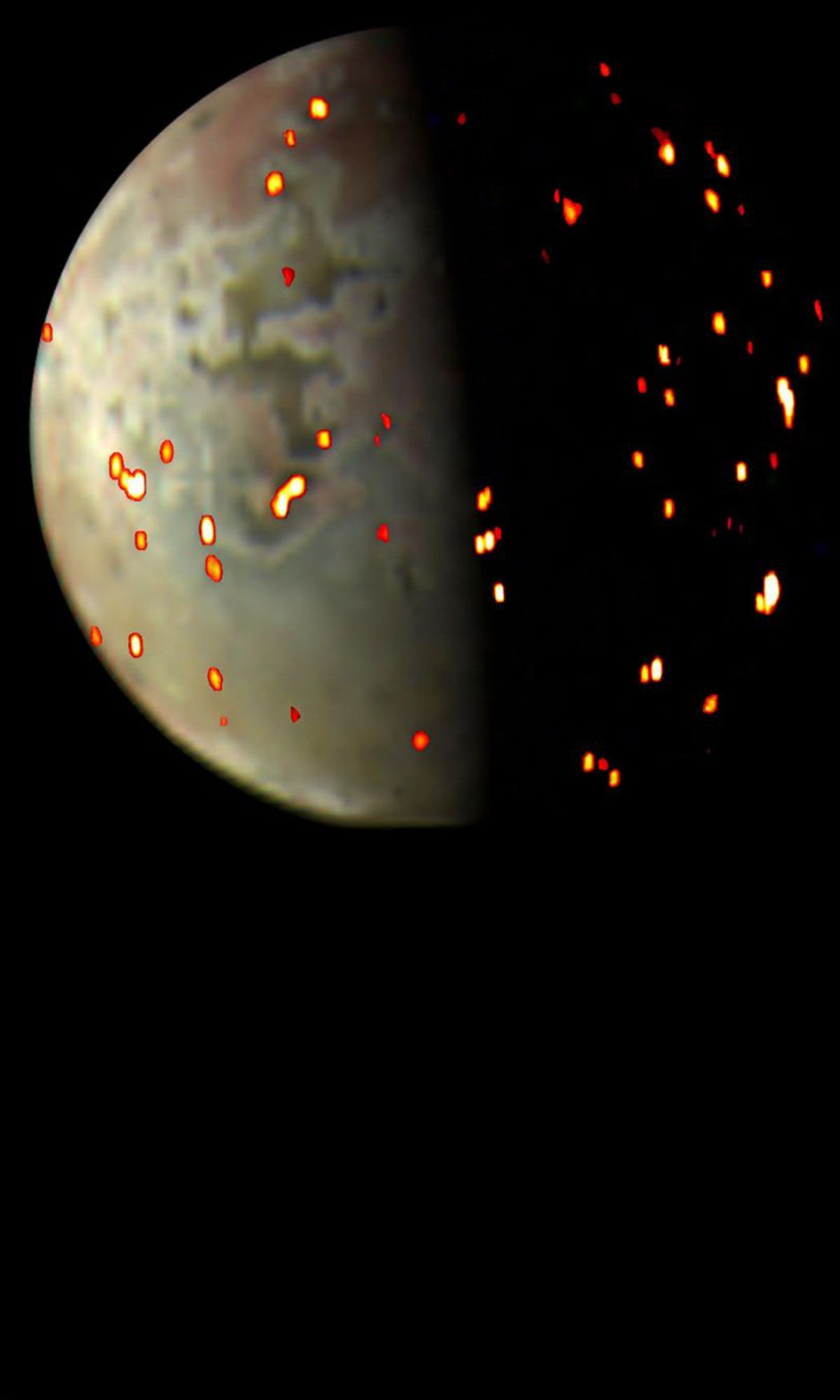 Io's-volcanoes