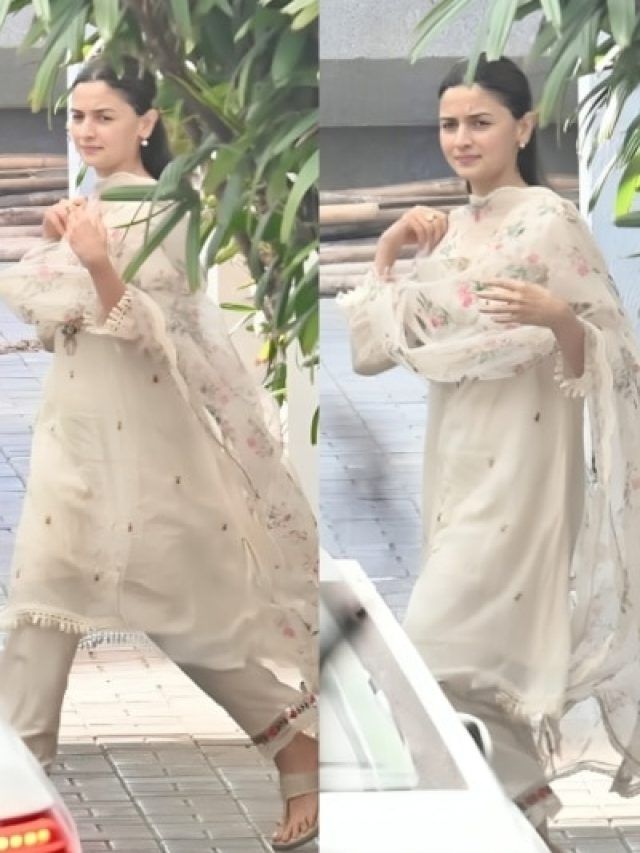 सर्द मौसम में कॉटन का सूट पहन इठलाईं कपूर खानदान की बहू, इतनी है कीमत