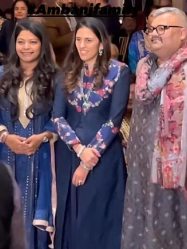 बैंड के साथ सुर से सुर मिलाकर गुनगुनाती दिखीं अंबानी परिवार की बड़ी बहू श्लोका, VIDEO