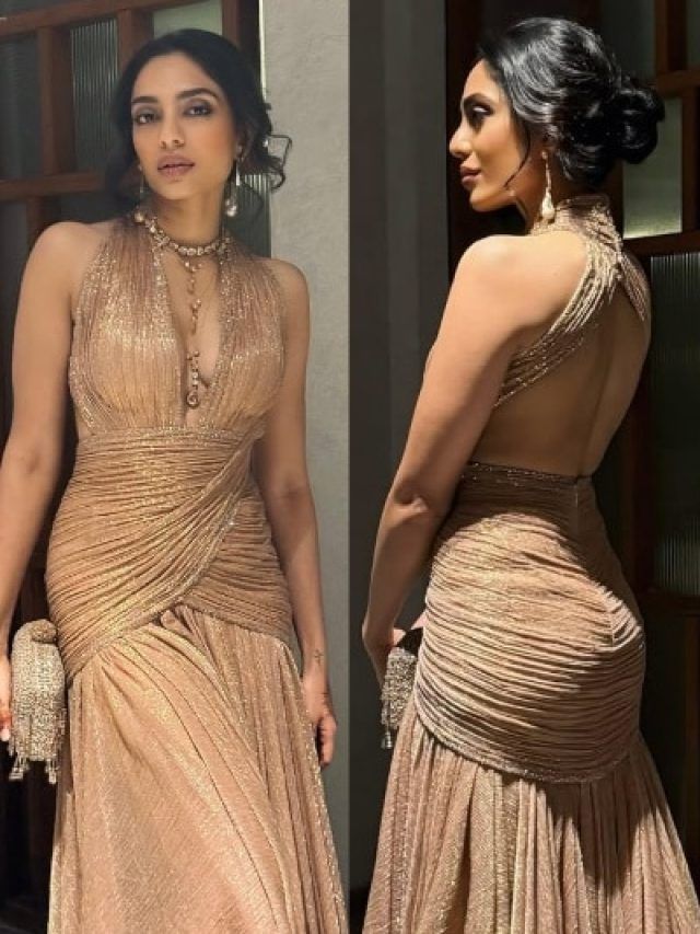 नागा चैतन्य की नई दुल्हन का शादी के बाद दिखा बोल्ड अंदाज.. पहना डीप नेक वाला बैकलेस गाउन