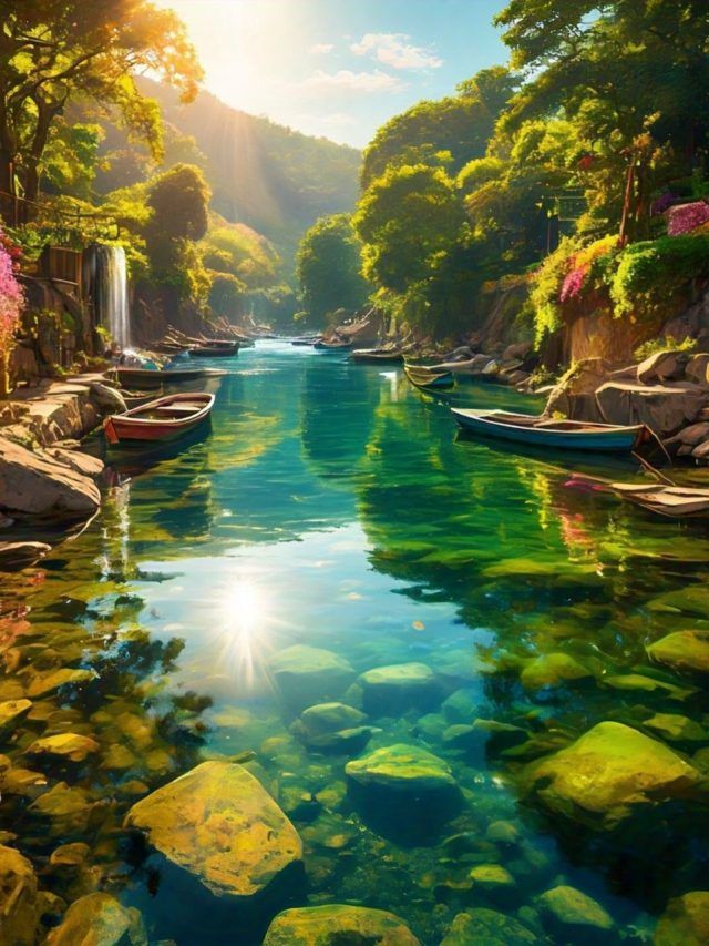 भारत की इस नदी का पानी है इतना साफ... तल में गिरा सिक्का भी दिख जाए