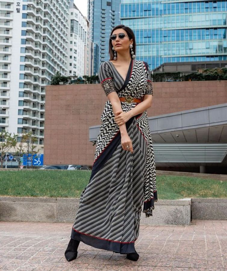 Formal Saree Look To Rock Your Office-Day Formal Saree Look To Rock Your Office-Day