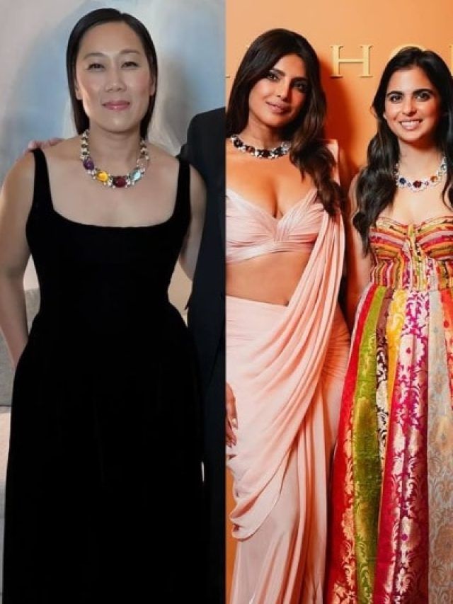 ईशा अंबानी जैसा हूबहू नेकलेस पहने दिखीं मार्क जुकरबर्ग की पत्नी, देखें PHOTOS