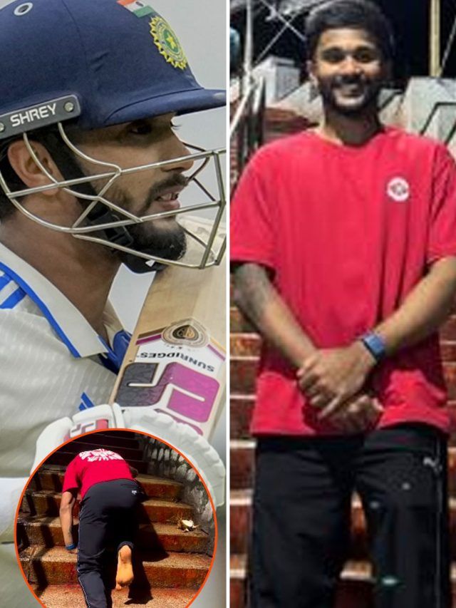 घुटनों के बल सीढ़ियां चढ़ा टीम इंडिया का क्रिकेटर, किए भगवान वेंकटेश्वर के दर्शन, VIDEO