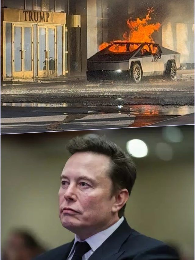 ट्रंप होटल के सामने Tesla Cybertruck में विस्फोट, मस्क ने कहा बैटरी में आग...'