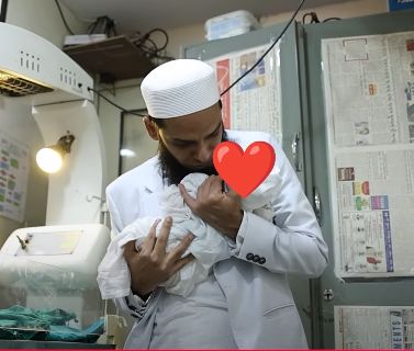 दूसरी बार मां बनीं सना खान, बेटे को दिया जन्म, लाडले के कान में पिता ने पढ़ी पहली अजान - Sana khan welcomes baby boy second time husband mufti anas sayyad reads