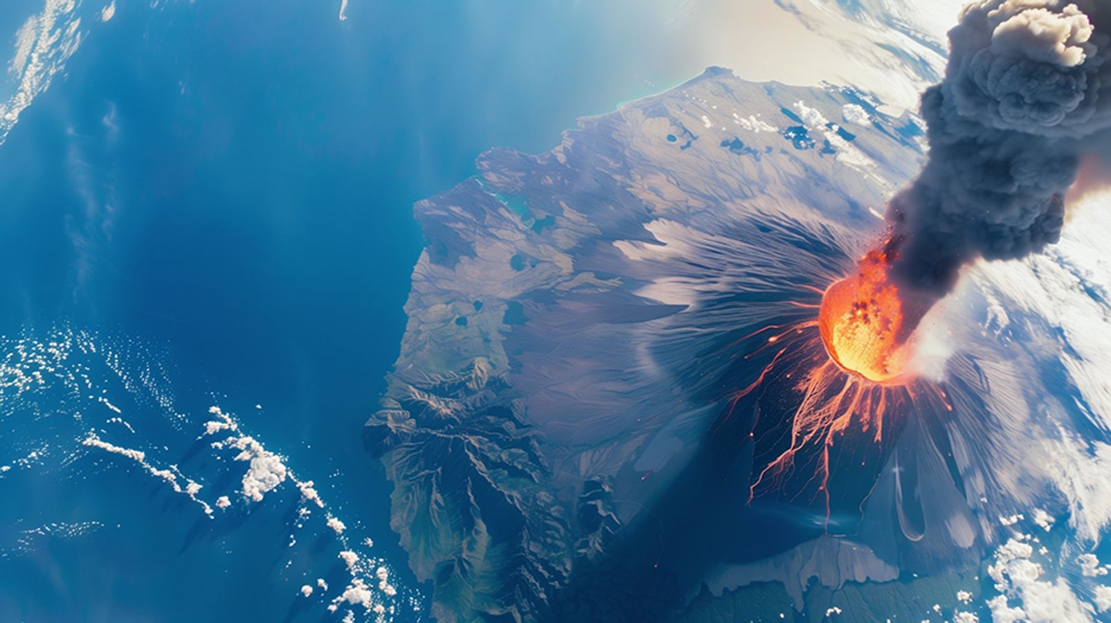 Atlantis warning triggered': Ancient supervolcano shows troubling signs for  Santorini