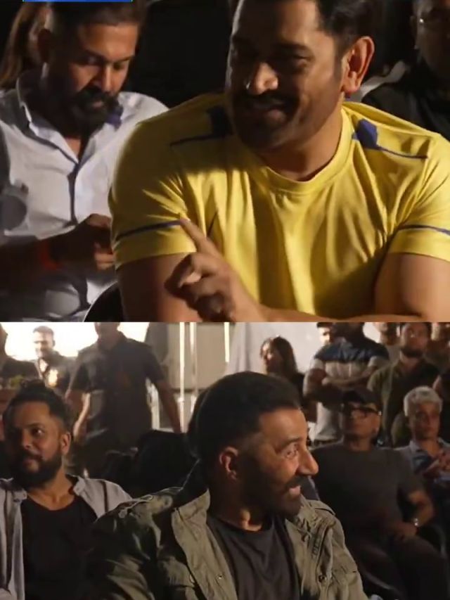 'तारा सिंह' के साथ भारत-पाकिस्तान मैच देख रहे धोनी... सामने आए VIDEO