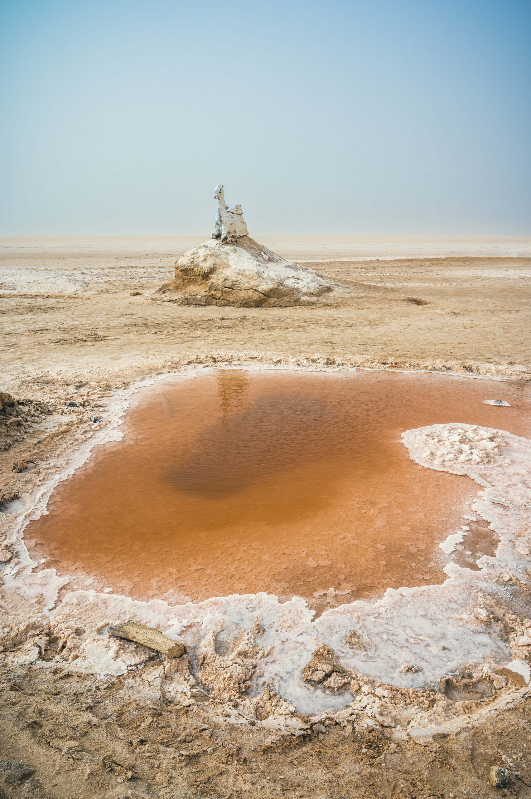 Sahara desert was not always dry. It was shaped by rains