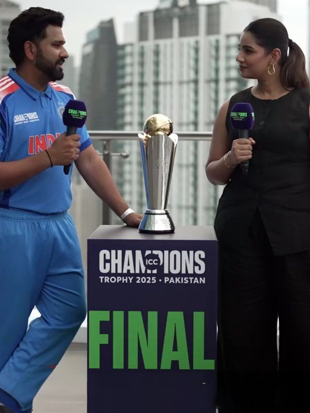 बुर्ज खलीफा के सामने रोहित से संजना ने पूछा टारगेट, हिटमैन बोले- मेरे सारे ऑप्शन ओपन...