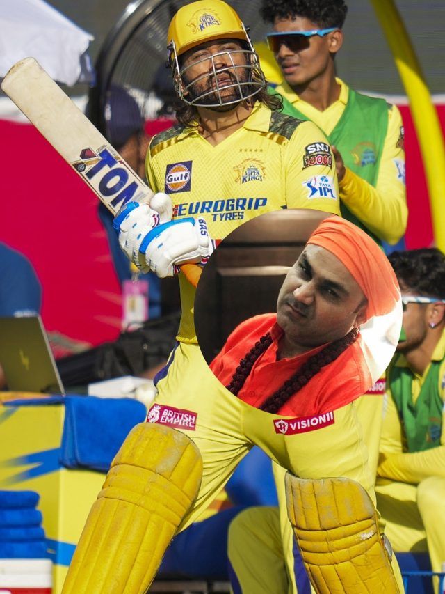 IPL में धोनी अंतिम ओवरों में खेलने उतरे तो होंगे ट्रोल... सहवाग ने उड़ाया मजाक? VIDEO