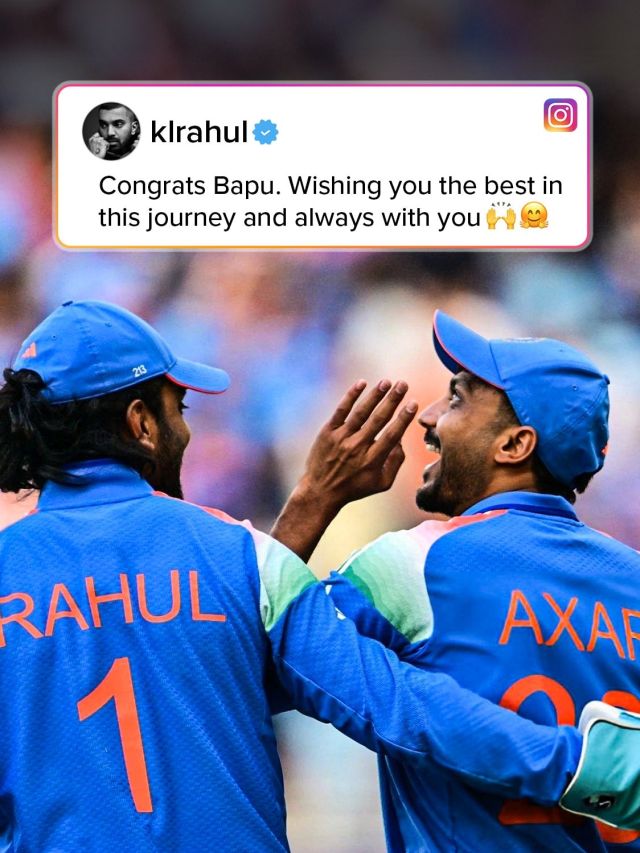 'बापू... मैं तुम्हारे साथ', अक्षर पटेल के कप्तान बनने पर केएल राहुल का रिएक्शन VIRAL