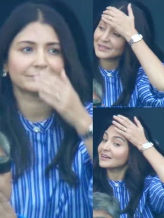 अनुष्का शर्मा हैरान... पकड़ लिया सिर, कोहली के 300वें वनडे में यह क्या हो गया?