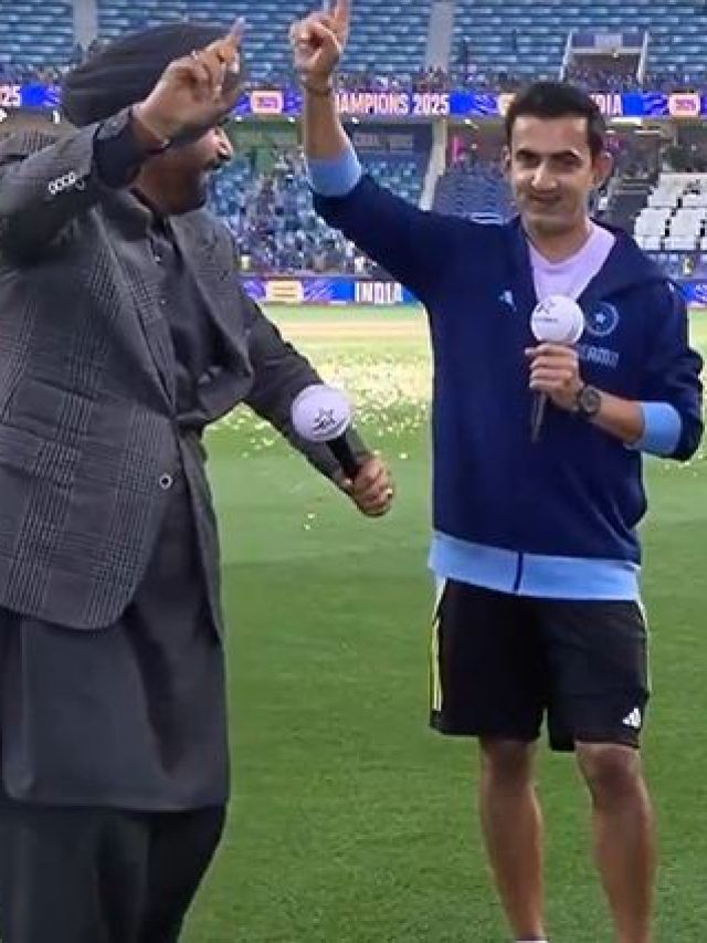 'फन कुचलने का...', गंभीर ने पढ़ा ऐसा शेर, सिद्धू बोले- अब भांगड़ा करके दिखा