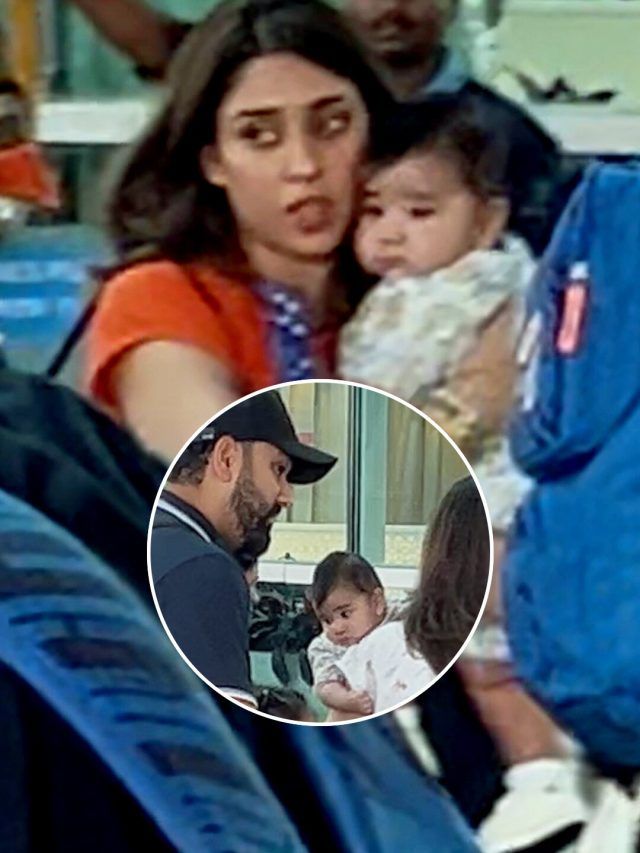 रोहित के बेटे का पहला लुक देखा आपने? रीतिका के गोद में दिखे नन्हे अहान