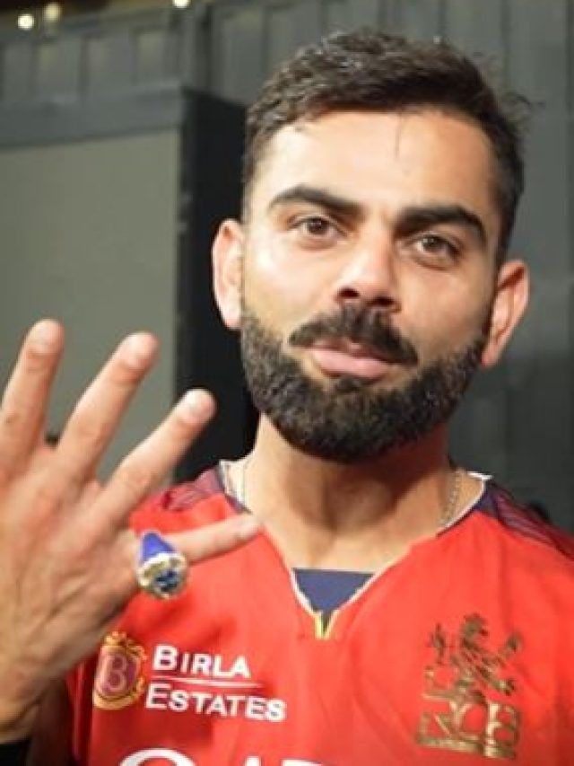 कोहली ने पहनी खास रिंग... इस WWE स्टार की नकल भी उतारी, VIDEO