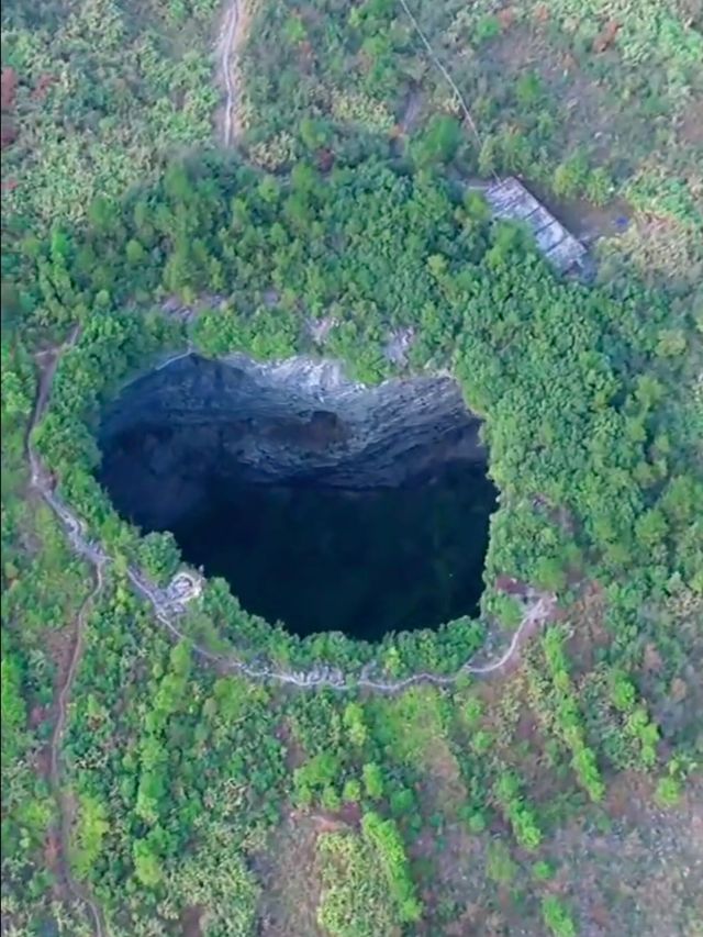 'China’s hidden labs': Tiankengs may be hiding ancient trees and unknown life