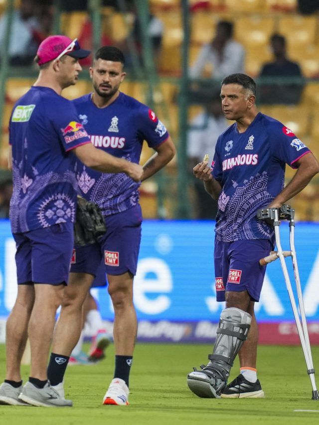 IPL: राजस्थान के खराब प्रदर्शन पर भड़के गावस्कर, हेड कोच द्रविड़ को भी 'लपेटा'