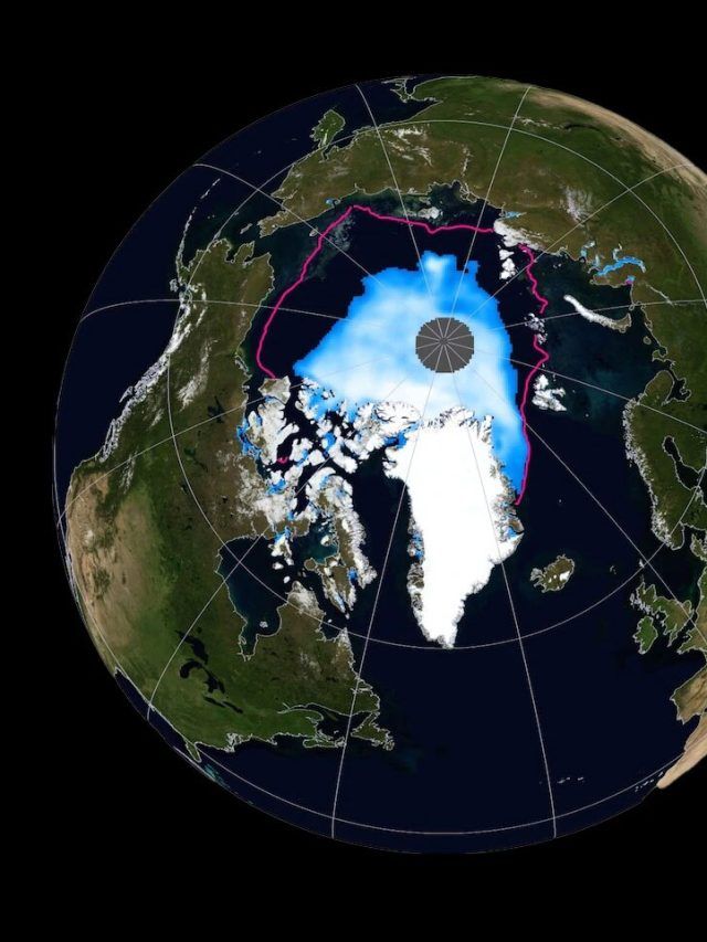 'The North Pole is moving': Melting ice could move it 90 feet by 2100 causing chaos