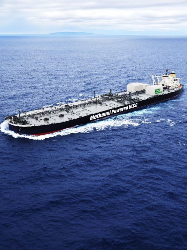 ‘This ship runs on booze’: Japan’s 310,000-ton methanol monster is coming