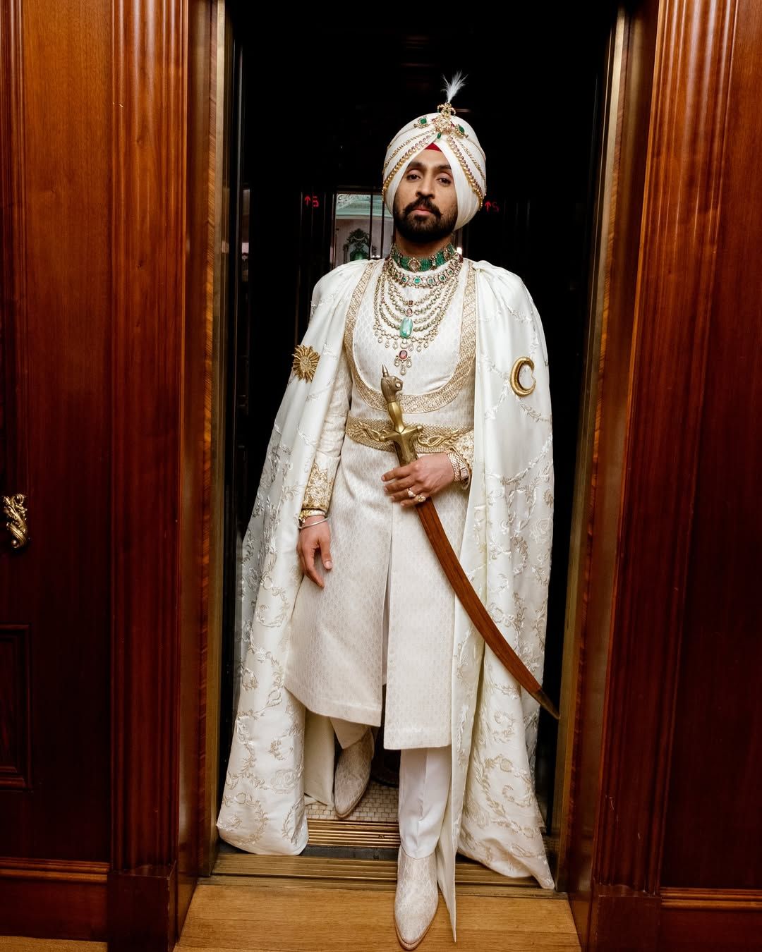 diljit dosanjh formal dress At His First Met Gala, Diljit Dosanjh Brings Punjab to the Red Carpet