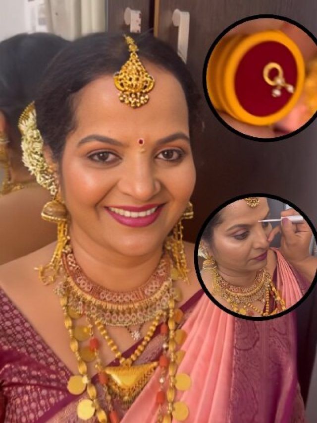 दुल्हन ने लगाई 22 कैरेट सोने की 'बिंदी'...ये थी खासियत, देखें PHOTOS