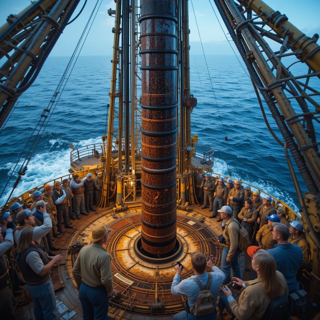 The hole that should not exist': A rogue drill near Atlantis just