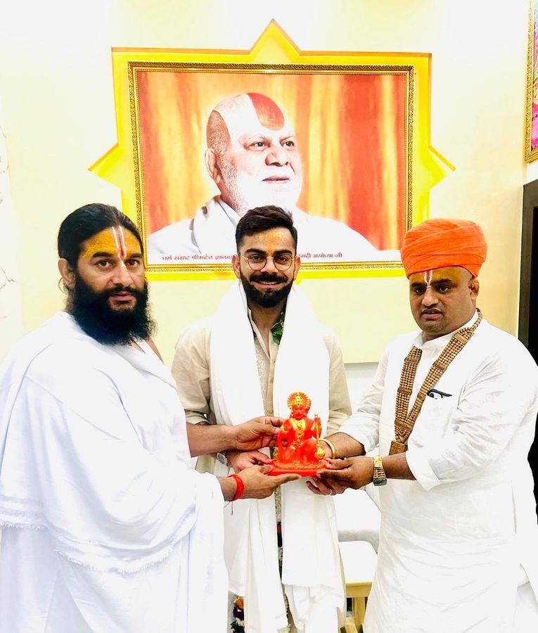 Virat Kohli visits Ayodhya ahead of IPL playoffs