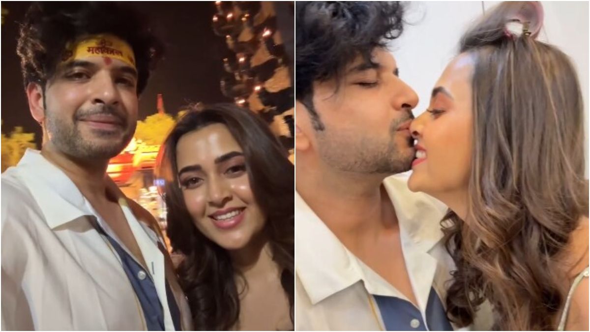 बर्थडे पर बॉयफ्रेंड ने दिया सरप्राइज, साथ किए महाकाल के दर्शन, खुशी से चीख पड़ी एक्ट्रेस
