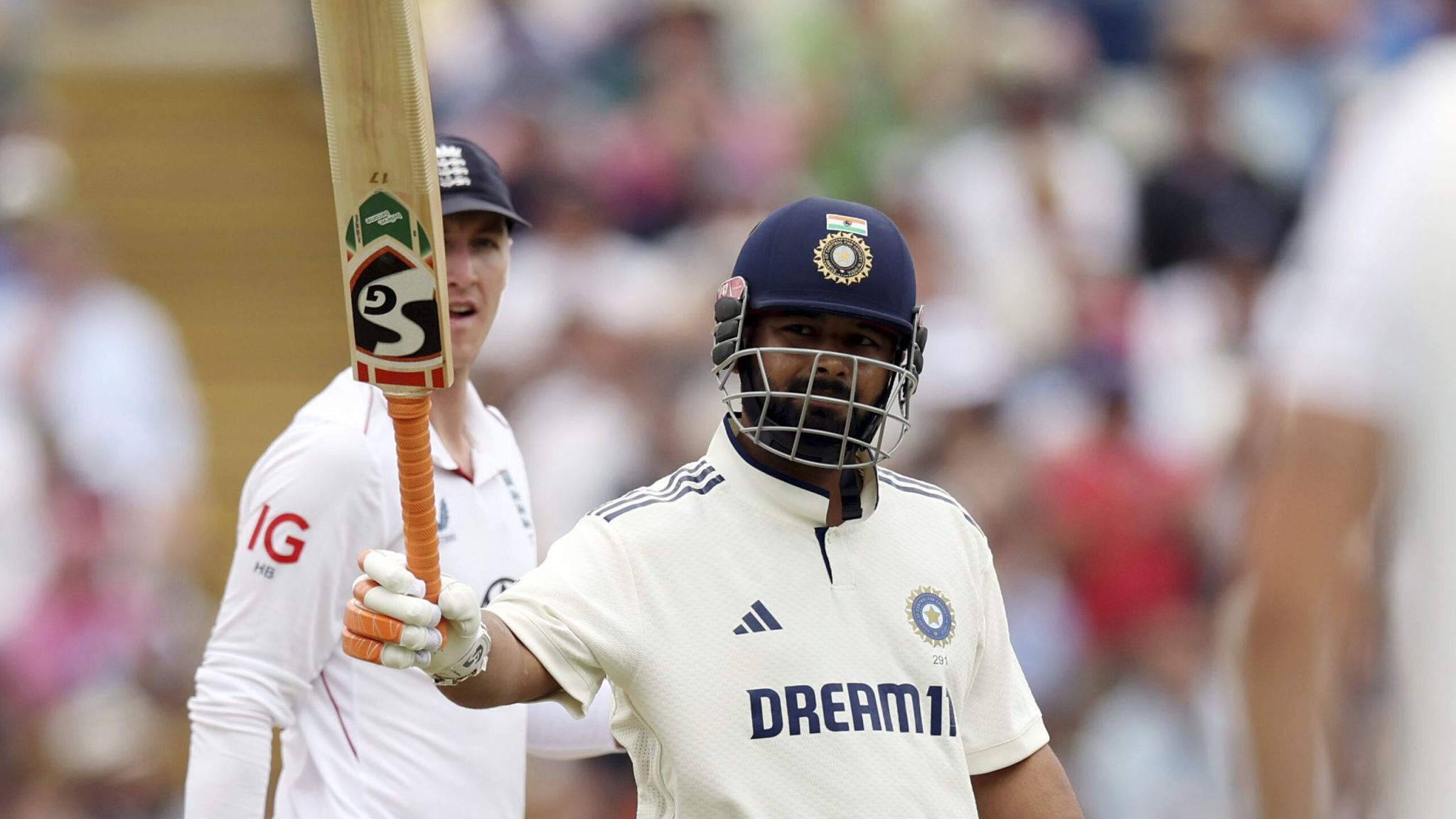 Most sixes by a batter in an away country
