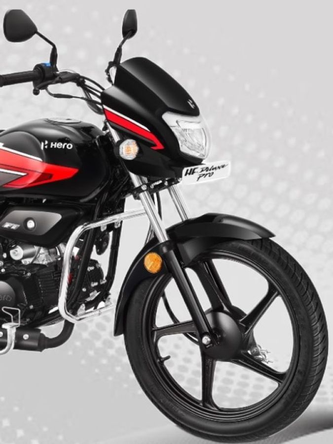 Deluxe I3s Bs6 Hero Hf Deluxe Black Red Price 2025 Hero HF Deluxe