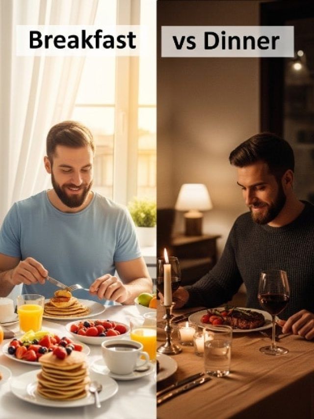 Breakfast vs Dinner: वजन घटाने के लिए क्या छोड़ना है बेहतर? जानिए