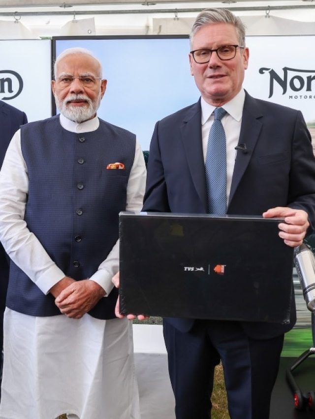 भारत आ रही ये ब्रिटिश बाइक कंपनी! FTA डील के बाद जिसे देखने पहुंचे PM नरेंद्र मोदी