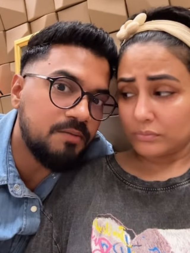 ह‍िना खान की शादी को हुए 44 दिन, पति संग हुई नोक झोक शुरू! फनी है वीडियो