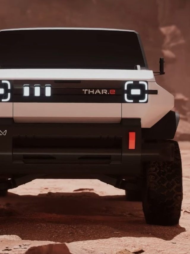 Thar Electric जैसा लुक... मस्कुलर डिजाइन! महिंद्रा ला रहा है Vision T